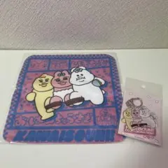 おぱんちゅうさぎ　んぽちゃむ　ポップアップ限定　アクリルキーホルダー　ハンカチ