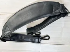 TUMI レザー ショルダーストラップ ブラック