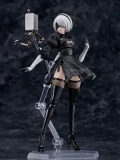 figma 2B(ヨルハ二号B型) 公式特典ロゴ入り台座付き