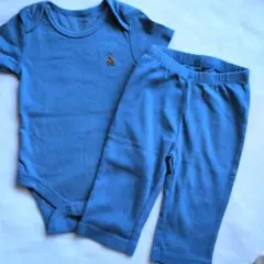 babyGap ロンパースとセットアップ 青　サイズ60cm