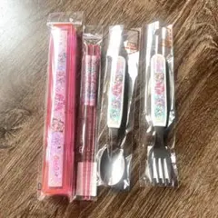 名探偵プリキュア スプーン フォーク 箸 箸箱4点