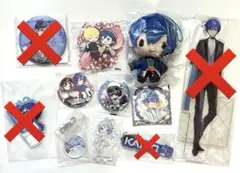 KAITO アクリルキーホルダー アクリルスタンド 缶バッジ ぬいぐるみ