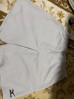 薄グレー　ミズノ　ハーフパンツ