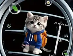 車用芳香剤 クリップ式 猫 リュック