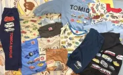 子供服　男子　トミカ　服　Tシャツ　トレーナー　ズボン　長袖　長ズボン　車