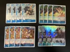 No.2087　青ニューゲート　白ひげ　デッキパーツ　16枚