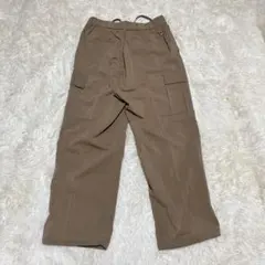 【新品タグ付き】ワークマン リネンライクタックカーゴパンツ Sサイズ（サンド）のサムネイル