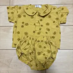 KOHANA 花柄 ベビー服 かぼちゃパンツ ベビーシャツ セットアップ 60
