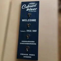 CULMART Diner ウッドフックボード