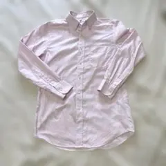 UNIQLO ボタンダウンシャツ ピンク