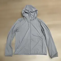 UNIQLO ユニクロ エアリズム UVカット パーカー グレー 150cm