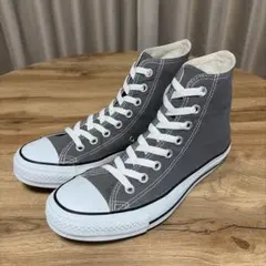 美品/CONVERSE コンバース オールスターハイ(25.0cm)グレー×白のサムネイル