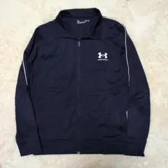 【UNDER ARMOUR】 メンズ・ネイビー ジャージ，トップス S/M
