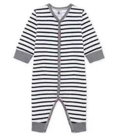 ラスト1点！【新品・未使用】petit bateau ロンパース　3ｍ/60cm