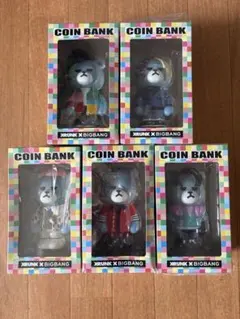 BIGBANG KRUNK COIN BANK 貯金箱 5点 グッズ 未開封 - メルカリ