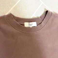 ビーミング バイ ビームス トレーナー 長袖 メンズ　M くすみ　ピンク