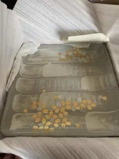 未使用　28cm 四方大皿