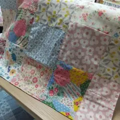 ハンドメイド＊目隠しカバー◈マルチカバー◈パッチワーク