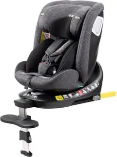 チャイルドシート 新生児〜12歳　360°回転　ISOFIX +サポートレッグ