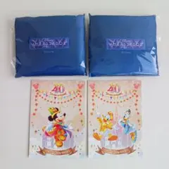 【新品】ディズニーリゾート　アンバサダーホテル　エコバッグ　ポストカード