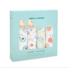 エイデンアンドアネイ おくるみ 2枚 aden + anais セット