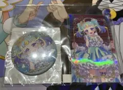 プリマジ webくじ みゃむ 缶バッジ&ステッカー