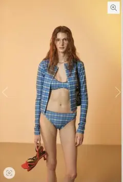 Ocean Pacific×moussy チェック柄 水着 3点セットのサムネイル