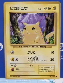 ポケモンカード ピカチュウ No.025 マークあり