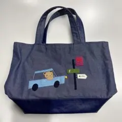 ファミリア　デニムバッグ　familiar