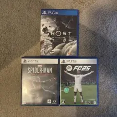 Ghost of Tsushima, Spider-Man, EA FC 25