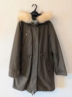 ✤IENA✤モッズコート (ファー付き)カーキ色 美品