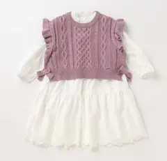 ニットワンピース 新品 140