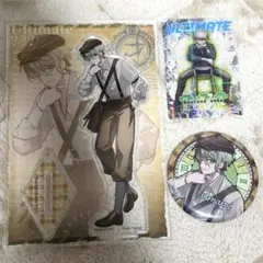 ダンガンロンパ 天海蘭太郎 BIGアクリルフィギュア 缶バッジ クリアカード
