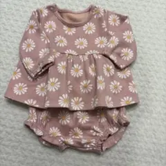 バースデイ　花柄セットアップ　70