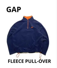 90’s 00’s オールド ギャップ　フリース　ハーフジッププルオーバー XL