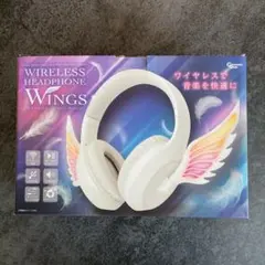 ワイヤレスヘッドホン wings ホワイト② - メルカリ
