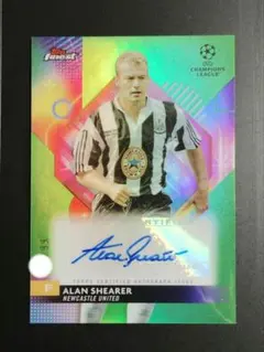 【世界99枚限定】topps アラン・シアラー 直筆サイン auto UCL