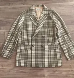美品　JOURNAL STANDARD relume チェックジャケットのサムネイル