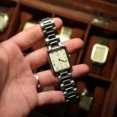 90s Vintage Seiko lucent ローマンタンク文字盤 サントス - メルカリ