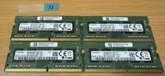 4GB DDR4 メモリ4枚セット