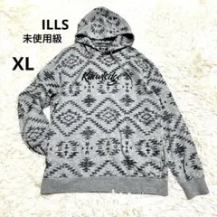 ［未使用級］ 大きいサイズ XL メンズ パーカー スウェット グレー