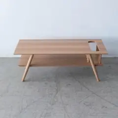 センターテーブル　アッシュ材突板