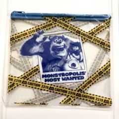 【新品未開封】PIXAR Happyくじ フラットポーチ モンスターズインク