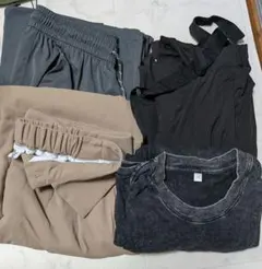 レディース 4点セット トップス パンツ Tシャツ