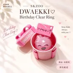 SKZOO DWAEKKI ぷくっとバースデークリアリング ソ・チャンビン