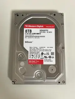 【ほぼ新品】Western Digital Red Plus 内蔵HDD 8TBのサムネイル