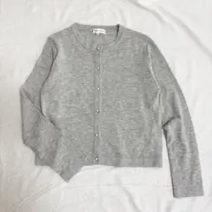 組曲 KUMIKYOKU カーディガン パール ラメ グレー 2