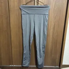 グレー ハイウエスト レギンス XL