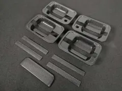 爪折れる心配解消鉄製スズキエブリィDA62 52 リアアウターハンドル左右
