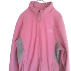 【あこちゃん様専用】ノースフェイス フルジップ フリース 両ロゴ レディース